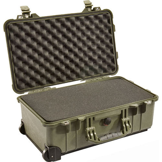 Pelican 1510 Carry on Case with Foam (Olive Drab)