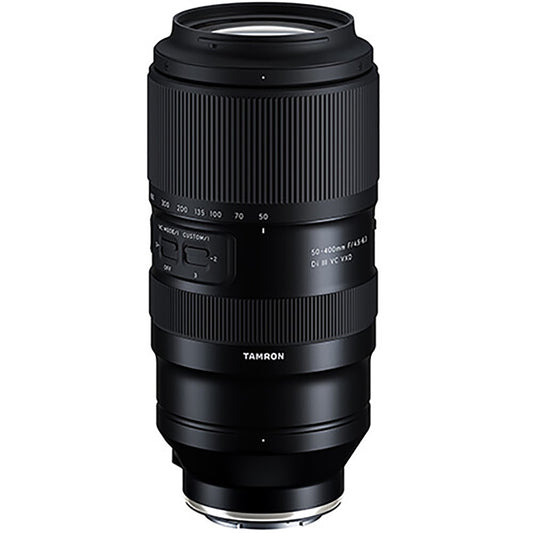Tamron 50-400mm f/4.5-6.3 Di III VC VXD Lens (Nikon Z)