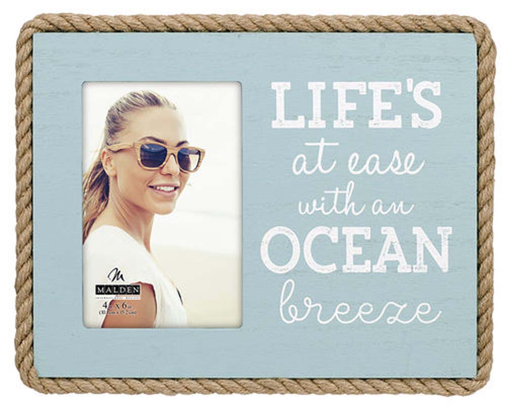 Malden Life's at Ease 4x6 Frame