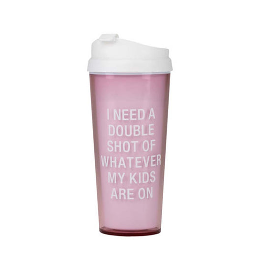 About Face Designs Double Shot Travel Mug