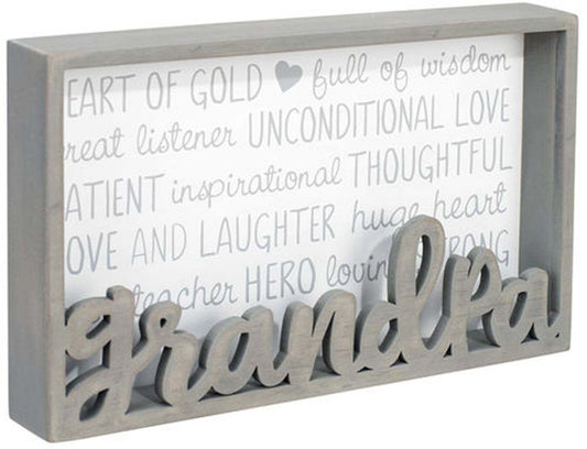 Malden Grandpa Wall Sign 5x8
