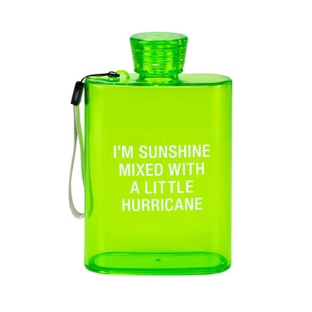 About Face Designs Sunshine Mixed Acrylic Flask