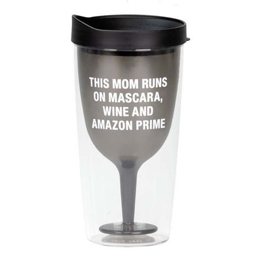 About Face Designs Amazon Prime Wine Tumbler