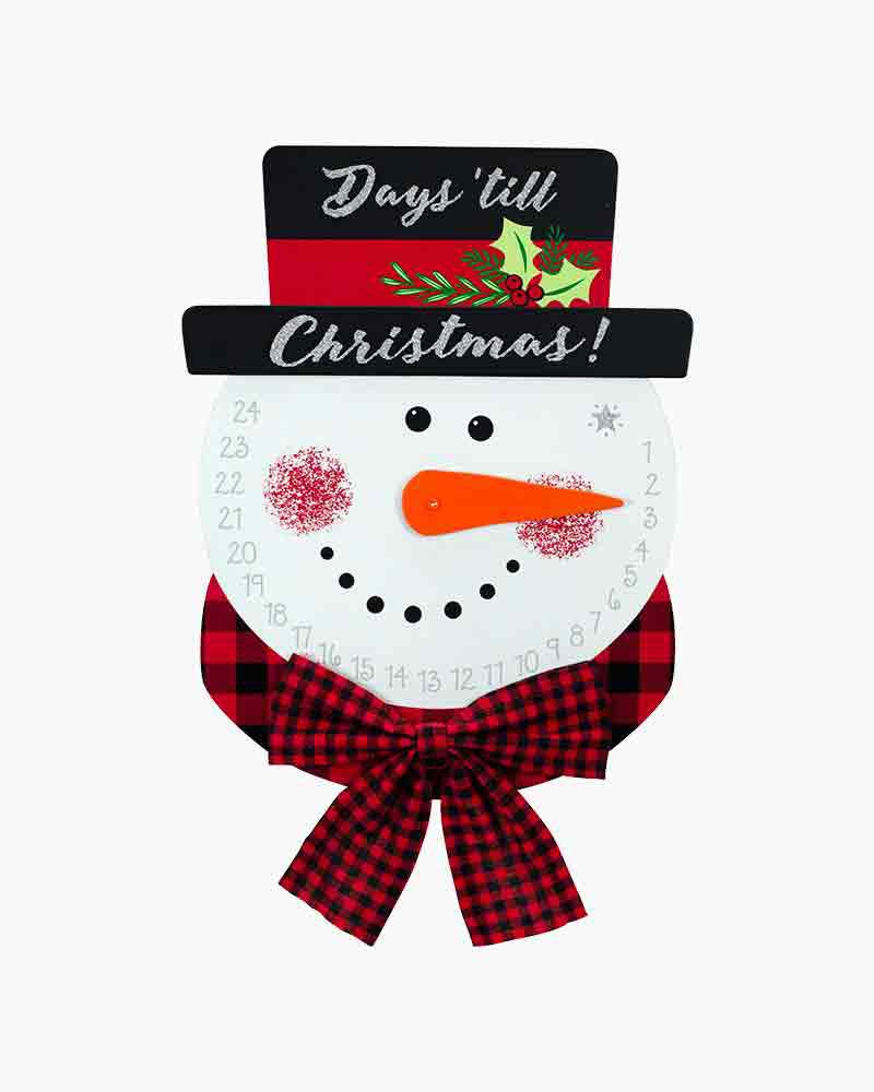 Malden Snowman Countdown Sign (2019 Limited Edition)
