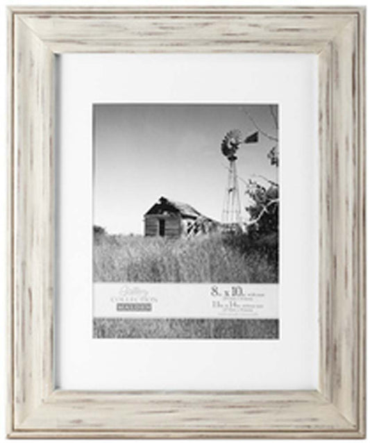 Malden 8x10/11x14 Whitman White Washed Frame
