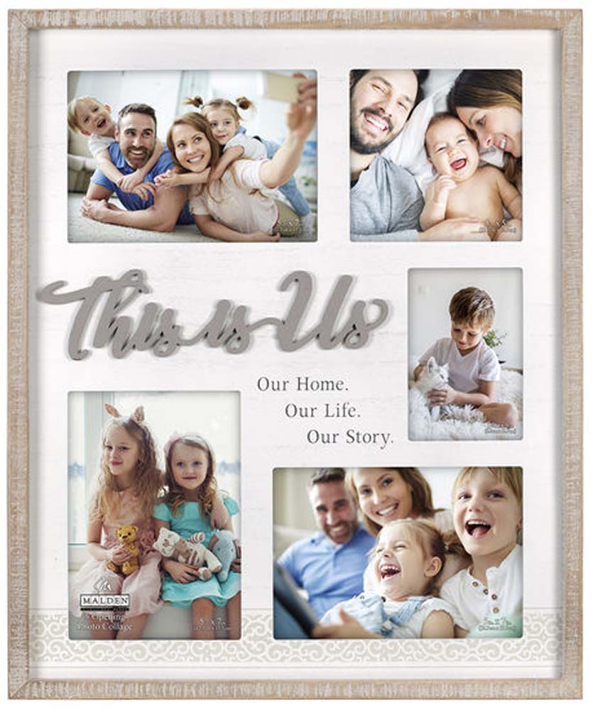 Malden 5 Opening This is Us Rustic Border Frame