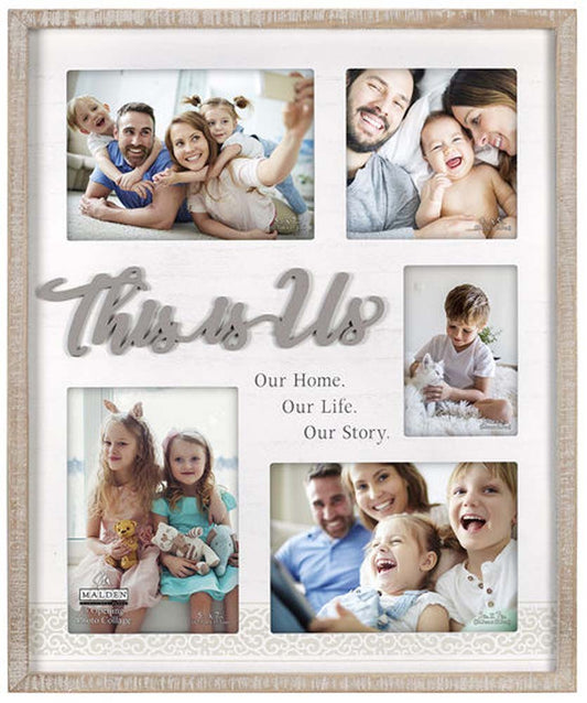 Malden 5 Opening This is Us Rustic Border Frame