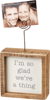 Primitives Inset Photo Block - I'm So Glad We're A Thing
