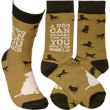 Primitives Socks - A Dog Can Change The Way You See The World