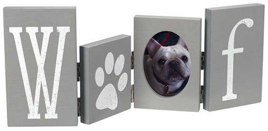 Malden Woof W/Photo Gray Love Letters Frame