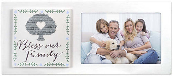 Malden 4x6 Blessed Our Family Galvanized Frame