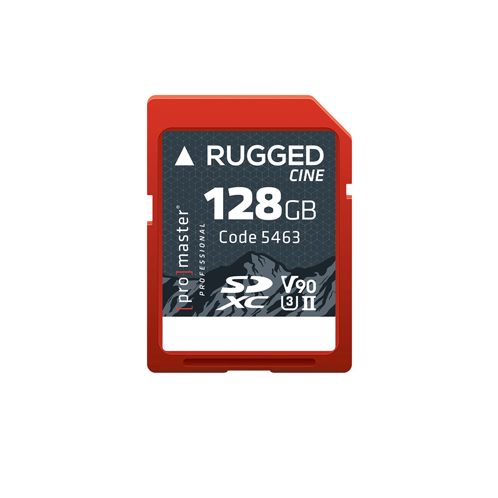 Promaster 128GB SDXC Rugged CINE UHS-II