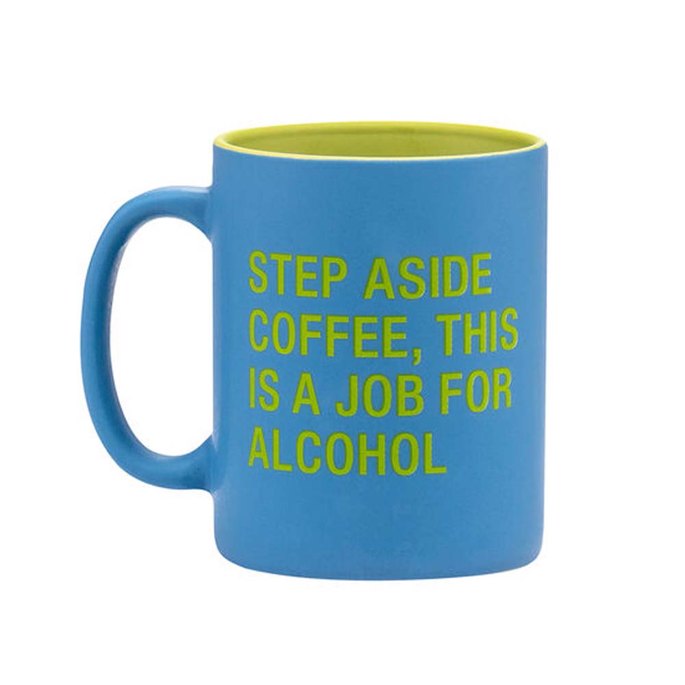 About Face Designs Coffee Mug - Step Aside