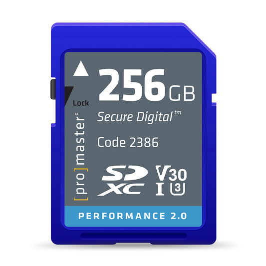 Promaster 256GB SDXC  Memory Card (Performance 2.0)