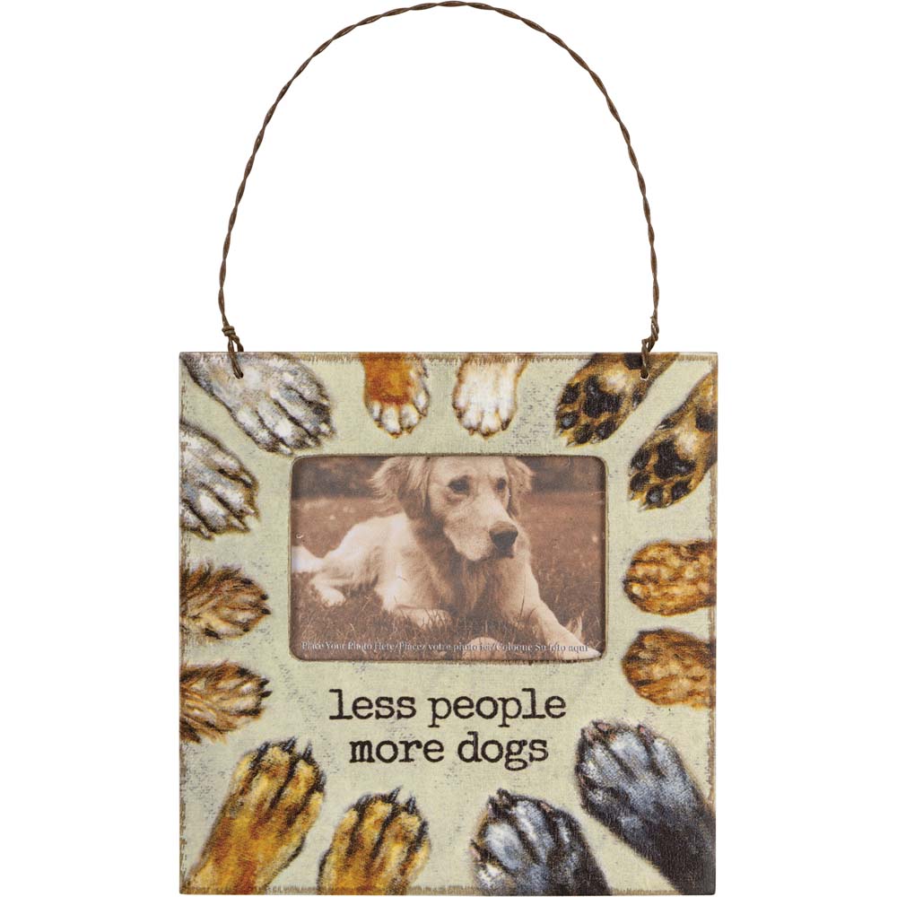 Primitives Mini Frame - Less People More Dogs