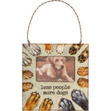 Primitives Mini Frame - Less People More Dogs