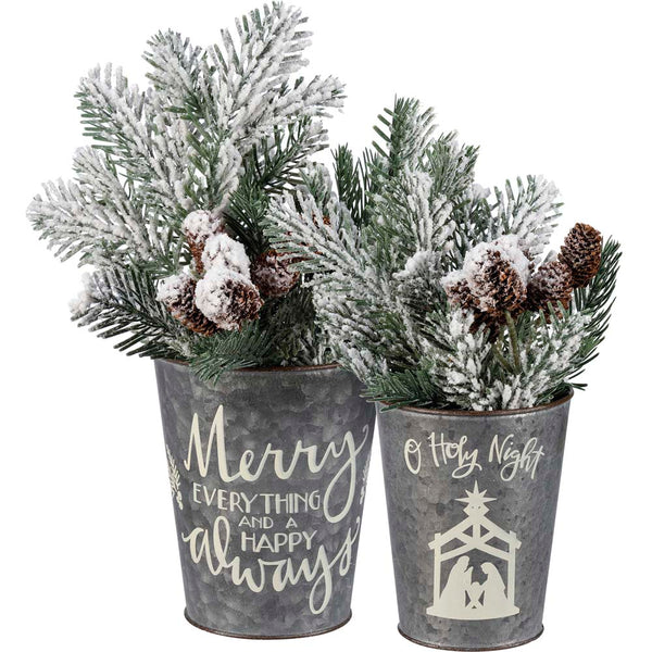 Primitives Wall Bucket Set - Merry Everything
