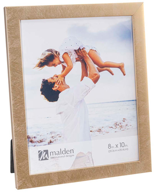 Malden 8x10 Linear Metallic Gold