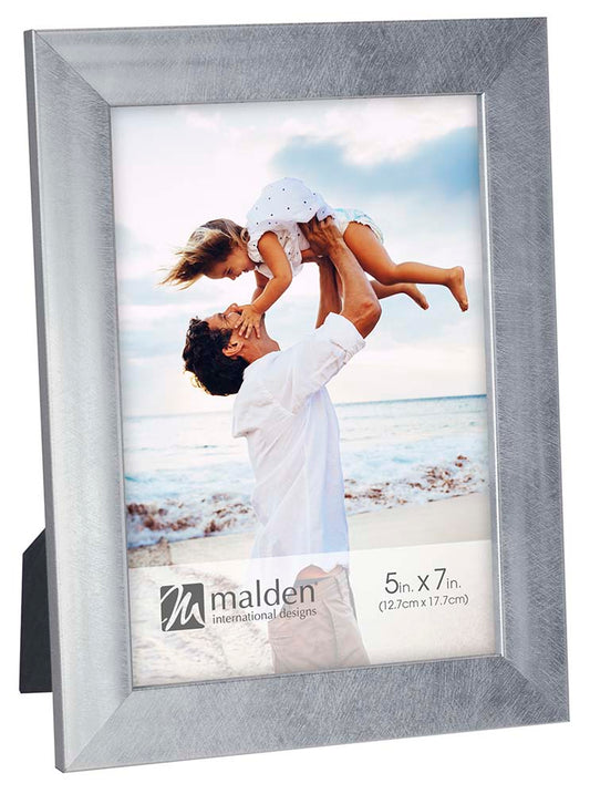 Malden 5x7 Linear Silver