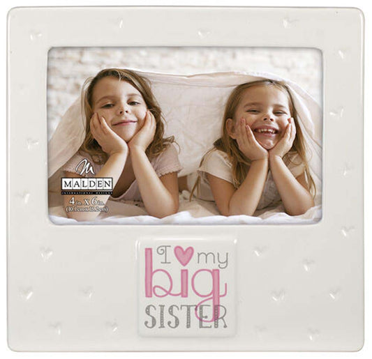 Malden 4X6 I Love My Big Sister Ceramic