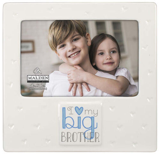 Malden 4X6 I Love My Big Brother Ceramic
