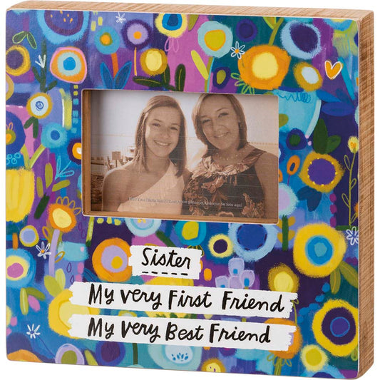 Primitives Box Frame - Sister My Very First Very Best Friend