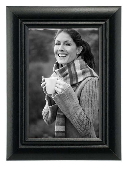Malden 4x6 Black Rustic Oak Frame