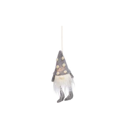 Primitives Ornament - Grey Dot Gnome