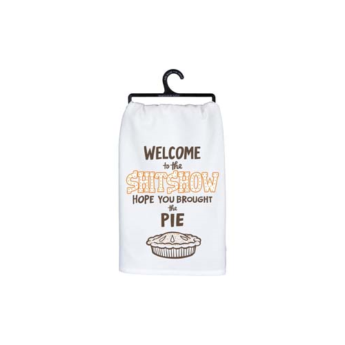 Primitives Kitchen Towel - Hope You Brought The Pie