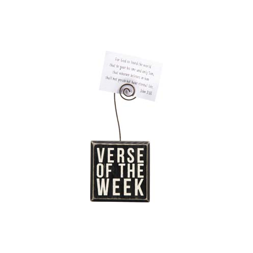 Primitives Photo Block - Verse Of The Week