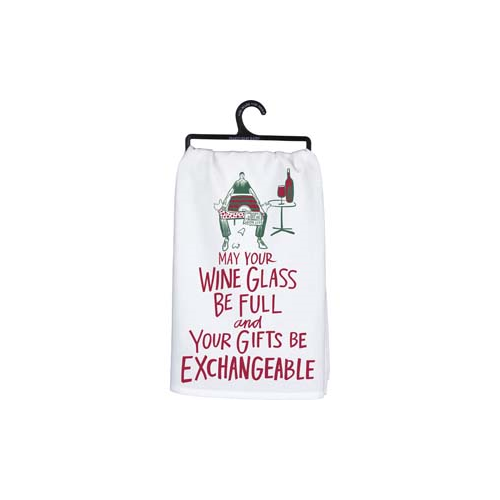 Primitives Kitchen Towel - May Your Gifts Be Exchangeable