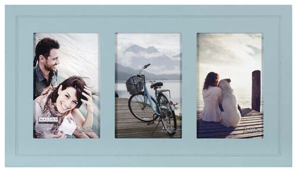 Malden 3-Op. 4x6 Blue Routed Frame
