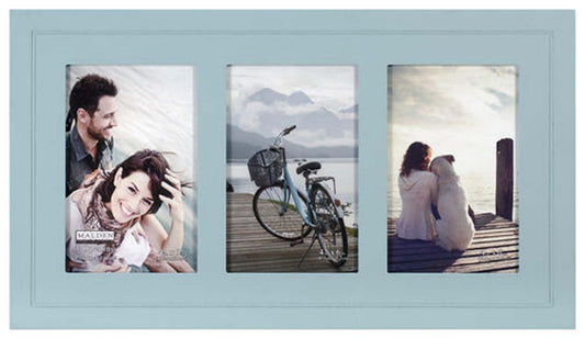 Malden 3-Op. 4x6 Blue Routed Frame
