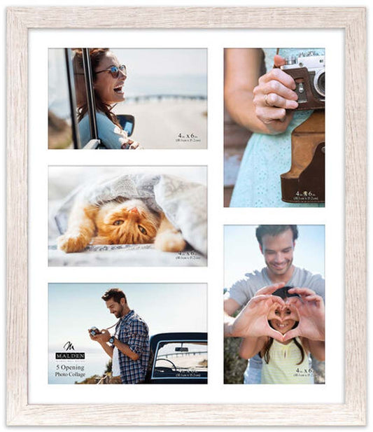 Malden 5-Op. Linear-Driftwood Frame