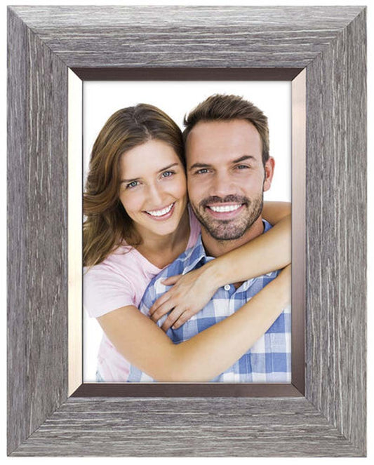 Malden 5X7 Gray w/Pewter Inner Frame