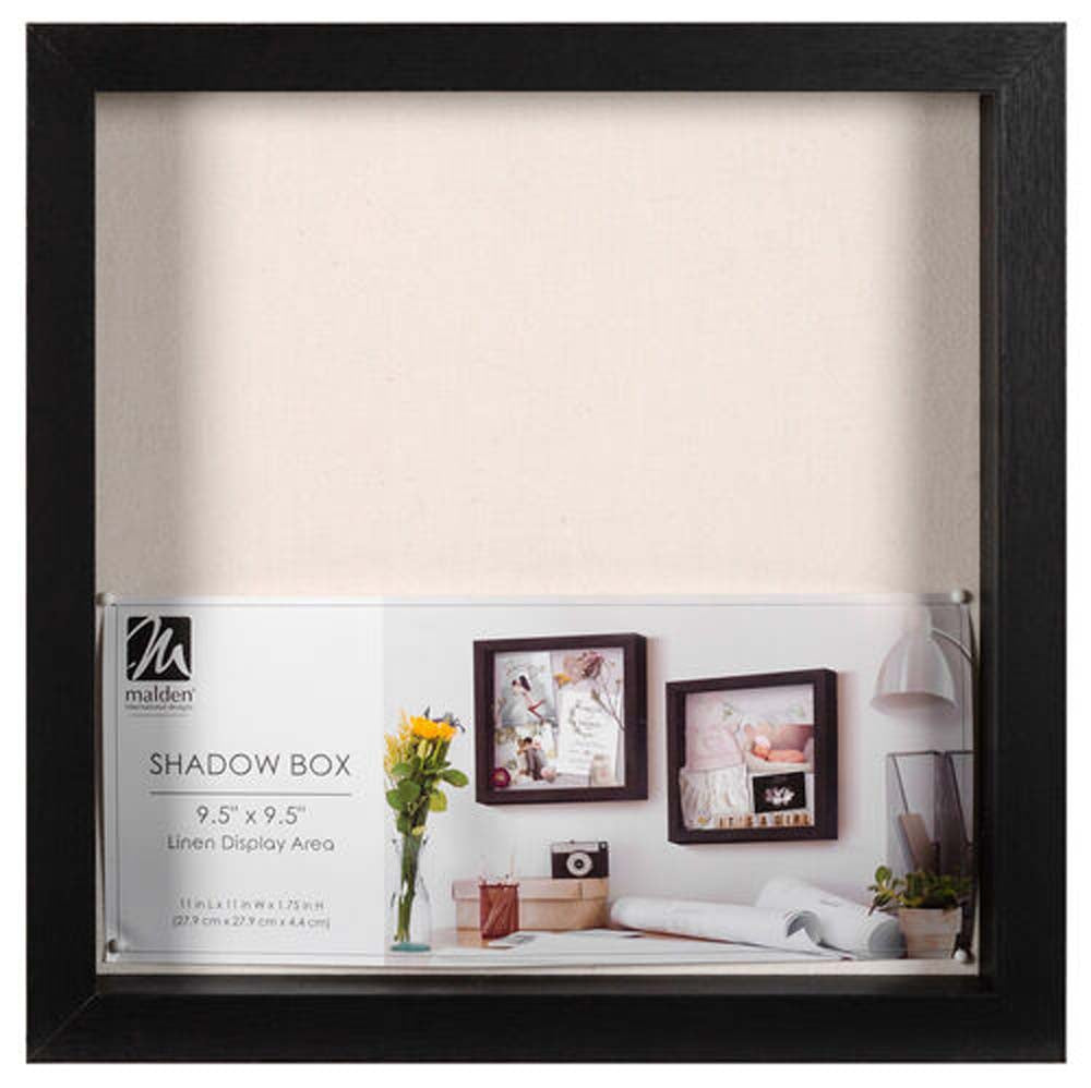 Malden 10X10 Black Shadowbox Pin