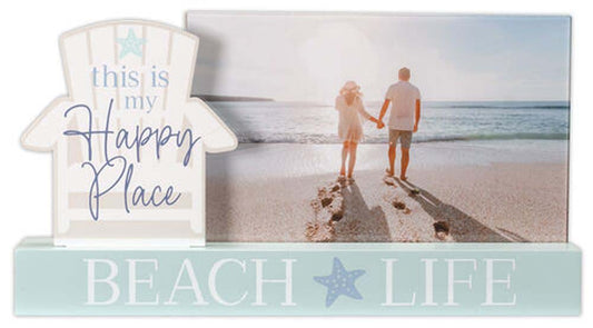 Malden 4X6 My Happy Place Beach Life Frame