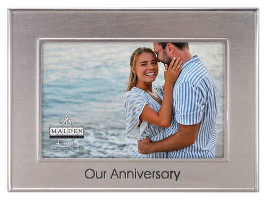 Malden 4X6 Our Anniversary Frame