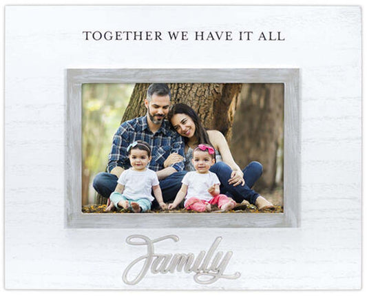Malden 4X6 Family Cursive Frame
