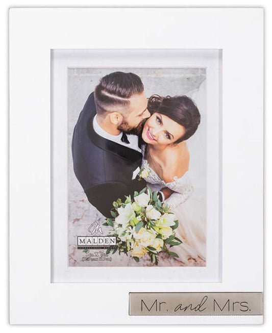 Malden 5X7/6X8 Mr & Mrs. Frame