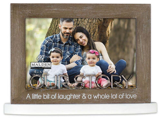 Malden 4x6 Our Story Modern Statement Frame