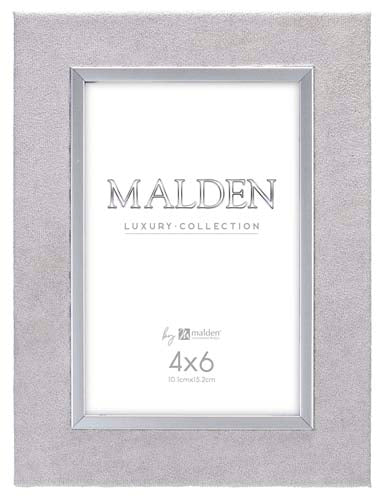 Malden 4X6 Silver Velvet Frame