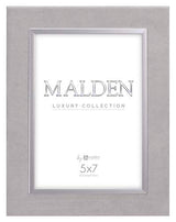 Malden 5x7 Silver Velvet Frame