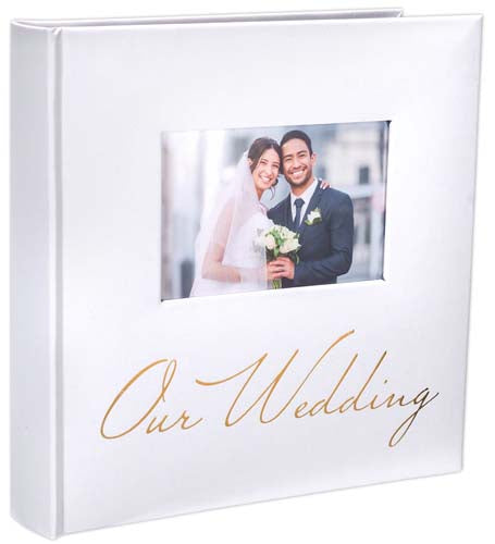 Malden 2-Up Our Wedding Bookbound Album