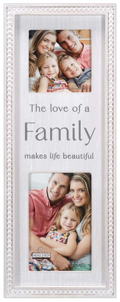 Malden 2-Op. 4x4/4x6 Family Beaded Frame