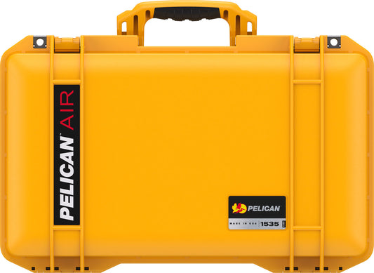 Pelican 1535Air Case without Foam - Yellow