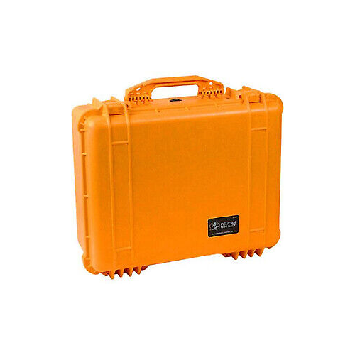 Pelican 1550 Case with Foam (Orange)