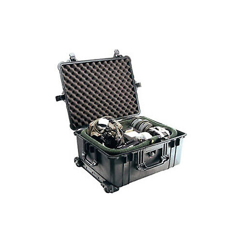 Pelican 1614 Waterproof 1610 Case with Dividers (Black)