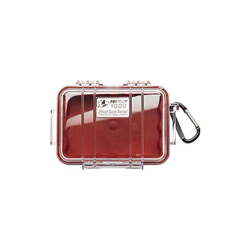 Pelican 1020 Micro Case (Clear Red)