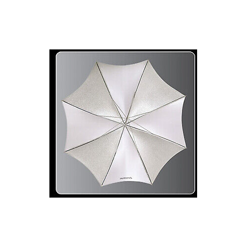 Westcott 43 Soft Silver Collapsible Umbrella